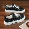 Novedad Primavera y Otoño 2025 Zapatos de Lona de Moda Versátiles de Tela de Moda para Hombres y Mujeres Estudiantes Zapatos Deportivos Casuales Suela Suave Antideslizantes