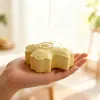 Papoula DIY Páscoa Aromaterapia Gesso Resina Epóxi Caixa de Armazenamento Cruz Recipiente para Vela Molde de Silicone