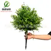 Flores Artificiales Populares de Amazon, Clavos de Tierra Artificiales, Plantas, Boj, Lavanda, Plantas Verdes de Jardín, Violetas