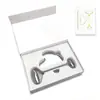 Tabla Gua Sha de Acero Inoxidable, Paleta de Colores, Herramienta de Belleza Masajeador Facial de Metal, Tabla de Masaje en Stock, Multifuncional