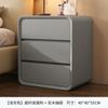 Mesa de Noche Dormitorio Multifuncional Lujo Ligero Madera Maciza Cajón Creativo Mesita de Noche Estilo Crema Almacenamiento Gabinete Multifuncional
