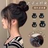 Otoño e Invierno Agarrador de Moño para Mujer Cola de Caballo Alta Horquilla para el Cabello Accesorios para el Cabello Horquilla para la Parte Posterior de la Cabeza Calabaza Clip Pequeño Horquilla Horquilla