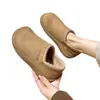 Venta Directa de Fábrica Zapatos de Invierno Nuevos para Mujer Patata Pequeña Antideslizantes Cálidos Birkenstock Calzado de Comercio Exterior Abrigo con Forro de Terciopelo Botas de Nieve Mujer