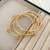 Sueños Antiguos Dorados~Set Dorado Vintage de Pulseras Apilables, Pulseras de Nicho Estilo Resort, Joyería Exagerada para Mujer