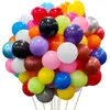 Conjunto de Balões Coloridos Transfronteiriços 20 Peças Conjunto de Decoração de Aniversário Atacado Corrente de Balões para Feriado Festa Decoração de Casamento