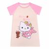 Camisón de verano para niñas del sudeste asiático, pijama de princesa para niñas de talla mediana y grande, ropa de casa de manga corta de verano