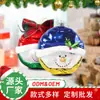 Decoração de Natal Transfronteiriça Plástico Pintado Quebra-Nozes Ornamento Cena de Árvore de Natal Arranjo Pingente