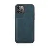 Para iPhone 13 funda de teléfono móvil con tarjetero Apple 12 soporte anticaída ultrafina con tarjetero funda de cuero para teléfono móvil Huawei P50