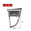 Aplicável a BMW Série 1 E81 E82 E87 E88 08-13 Fibra de Carbono Modificação Interna Alavanca de Câmbio Console Central Elevação