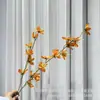 Nuevo Modelo de Hierba de Llama Realista de 2 Ramas para Salones de Bodas, Flores Artificiales Altas para Arreglos de Boda, Decoraciones de Pasillos de Hotel, Flores de Seda