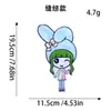 Parche de Bordado con Lentejuelas de Toalla de Dibujos Animados, Lindo Parche de Bordado de Chica Versión Q para Ropa Infantil, Parche Decorativo para Bolsos