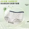 Pantaletas de Algodón para Mujer con Propiedades Antibacterianas, Cintura Media, Entrepierna Extendida, Diseño de Oso Estilo Británico