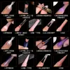 Papel de extensión de color cristal para uñas sin papel fototerapia rápida extensión de uñas 288 en caja traje de película para uñas transfronteriza