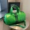 Bolsa de viaje con separación de seco y húmedo, bolso de mano deportivo, estilo coreano, simple y casual, gran capacidad, adecuado para yoga, baile, natación y fitness