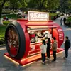 Chuangyixinghua Pequim Food Truck Famoso na Internet Personalizado, Lojas Móveis para Áreas Cênicas e Mercados Noturnos, Caminhões de Loja Móvel Diretamente do Fabricante