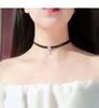 Cadena para el cuello estilo japonés y coreano Collar Harajuku Collar de estrella de cinco puntas Cadena para la clavícula Estilo para mujer Correa de cuello corta simple Collar de cobre Estilo coreano
