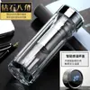 Copo de Cristal de Vidro de Alta Qualidade Camada Dupla Transparente Xícara de Chá Masculina e Feminina Espessada Copo para Ferver Antiescamento Copo com Impressão Personalizada Presente