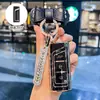Adecuado para el llavero Trumpchi GS4, funda protectora para llave de Trumpchi GS4 GA8 2018 con hebilla, llavero de coche T
