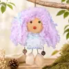 Muñeca de nuez, lindo juguete colgante, kit hecho a mano, kit de material de muñeca de vaina, accesorios para colgar en bolsa, venta al por mayor