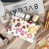 Bolsa de Maquillaje con Estampado de Metralla, Neceser Compacto Portátil para Labiales, Bolsita de Almacenamiento de Dibujos Animados, Estuche Mini Auto-Cerrable para Gafas