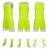 Conjunto de Uniforme de Baloncesto para Hombre, Jerseys Estampados, Uniformes de Equipo de Competición, Ropa Deportiva de Verano para Entrenamiento de Mujeres, Ropa de Baloncesto Regular de Moda para Niños