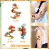 Coelha Lunar Chang'e Festival do Meio Outono Tatuagem Adesivo Rosto Adesivo Crianças Estudante Performance de Palco Decoração Desenho Animado Impermeável Lavável