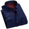 Camisa de Inverno Masculina Shenben Xadrez com Veludo e Espessa de Manga Longa para Homens de Meia-Idade e Idosos Camisa Quente Versátil de Pai para o Inverno