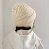 Gorros de Invierno para Niñas Estilo Coreano Gorros de Lana para Niñas Otoño e Invierno Gorros Gruesos Calientes para Bebés Niñas Protección para las Orejas Invierno