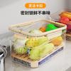 Crisper Portátil, Lonchera Refrigerador para Verduras Multigrano, Caja de Almacenamiento Azul para Snacks y Frutas de Picnic al Aire Libre, Sellada