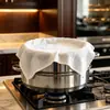 Pano de cozimento a vapor quadrado de algodão e linho antiaderente para uso na cozinha doméstica, adequado para cozinhar arroz no vapor, tofu e filtrar resíduos de feijão, pano para cesta de vapor