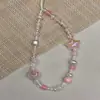 Ins Lindo Cordón Estrella DIY Colgante de Cuentas para Teléfono Móvil Cadena para Cámara de CCD Colgante de Muñeca