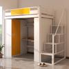 Cama de Apartamento Universitario Escalera de Dos Peldaños Personal Escolar Estudiante de Posgrado Cama de Dormitorio Mesa Inferior Combinación Integrada