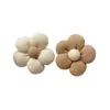 Flor de cinco pétalos de tela accesorios de flor pequeña hechos a mano relleno de algodón pasador broche accesorios decoración de ropa bolsa zapatos y calcetines