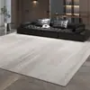 Alfombra de Venta Caliente Transfronteriza Sala de Estar Lujo Ligero Gama Alta Lavable Gris Minimalista Italiano Dormitorio Felpudo Hogar Sofá
