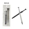 Pinzas para Joyería de Venta Caliente con Espátula Pinzas de Acero Inoxidable para Recoger Herramientas de Joyería Clips para Gemas Pinzas Multiusos