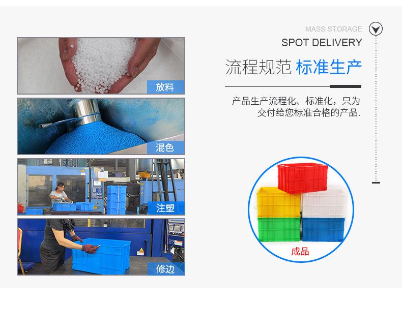 仓库堆叠塑胶箱