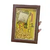 Adorno de Marco de Tesoro de Oro Puro 999, Decoración Atractora de Riqueza para Sala de Estar, Exhibición de Posición de Riqueza, Atracción de Clientes, Regalo