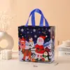 Bolsas de Embalaje para Regalos de Navidad Nuevas Transfronterizas, Bolsas Pequeñas Coloridas Exquisitas Estampadas, Bolsas de Regalo Navideñas de Dibujos Animados