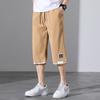 Shorts Masculino Verão Nova Moda Soltos Finos Cropped Calças Respiráveis Plus Size Esporte Casual Calças Masculinas