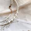 Joyería bordada a mano estilo francés accesorios para vestidos de novia cuentas de urea hundidas de alta resistencia perlas de imitación de marca 1.75mm-20mm