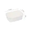 Caja de Conservación de Grado Alimenticio Transfronteriza, Caja para Refrigerador y Congelador, Caja para Porcionar Carne Congelada, Caja de Almacenamiento de Plástico Sellada, Lonchera Apta para Microondas