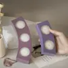 Porta-Velas de Resina DIY Papoula Dois Furos Três Furos Suporte de Velas de Cimento Gesso Multi-Furos Ornamento Molde de Silicone