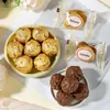 Sanduíche de nozes Chocolate Jinsha Bola de chocolate Casamento Doces de casamento Chocolate Escritório Lanche Presente de mão
