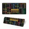 Teclado de Atajo Alfombrilla de Ratón Grande Alfombrilla para Escritorio de Oficina Borde Antideslizante Bloqueo de Borde Alfombrilla para Teclado Hecho a Medida En Stock Dropshipping