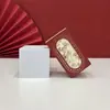Caja de Dulces para Boda Sobre Dibujos Animados Cuadrada Diseño de Palabra Feliz Caja de Dulces Especial al por Mayor Caja de Regalo para el Día del Niño