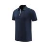 Polo de manga corta de verano para hombre, ropa deportiva de alta gama, de secado rápido, con solapa, para correr y uso informal.