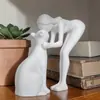 Cruz de impressão 3D de luxo best-seller transfronteiriço mulher criativa acariciando gato preto e branco ornamento de amor presente de Dia dos Namorados
