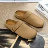 Zapatos para hombre de estilo Birkenstock, de lujo ligero, con suela gruesa, que aumentan la altura, resistentes al desgaste, de suela blanda, para primavera y verano, perfectos para uso casual al aire libre como sandalias de meter