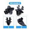 W708771-S300 Es Adecuado para Ford F150 F250 Coche Parachoques Delantero Cubierta Panel Rejilla Clip de Fijación