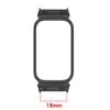 Venta al por mayor de fábrica adecuada para la nueva mi band 9 active marco metálico banda roja de arroz de 18 mm marco metálico